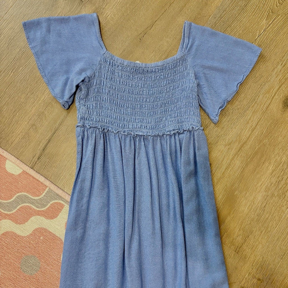 Light Cobalt Blue Dress for Kids